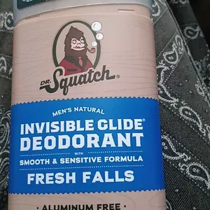 Dr. Squatch Invisible Glide Natural Deodorant - Body Care for Men