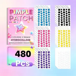 Colorful Acne Patches, Acne Pimple Patch, Hydrocolloid Spot Remover, Gentle Non-Irritating, Unisex Adult Skin Care, Covers Blemishes, Mild & Safe