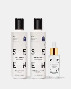 Dr. Iris Rubin's SEEN Magic Bundle - Fragrance Free Dermatologist-Created Complete Haircare System