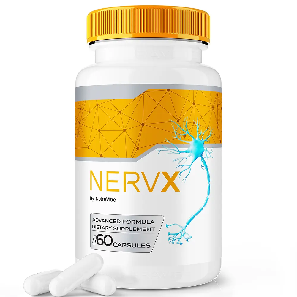 NervX Advanced Formula - Nerv X Natural Dietary Supplement for Overall Health & Wellness Healthcare Fitness