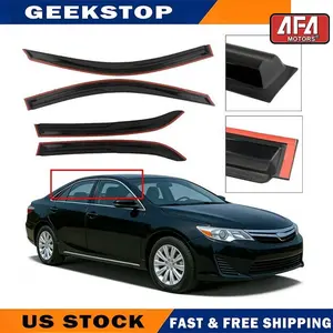 For 2003-2007 Honda Accord 4 Door Sedan Mugen Style Window Visor Sun Rain Guards