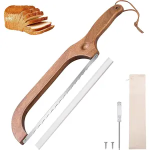 14.5'' Sourdough Bread Knife, Premium Slicer for Homemade Bread and Baguettes - Ergonomic Handle, Ultra-Sharp Stainless Steel Blade, Thin Cut Perfection