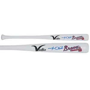 Matt Olson Atlanta Braves Autographed Victus White Mini Bat - Fanatics Authentic Certified