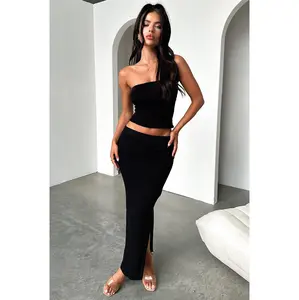 Karlie Knit Skirt - Black