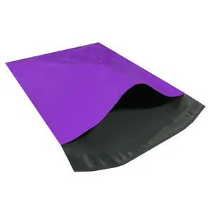 UOFFICE Purple Poly Mailer Envelopes 10" x 13" Pack of 100 Sturdy Self-Adhesive Sealed Puncture-Resistant for Efficient Shipping