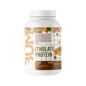 BUM Itholate Protein - 25g Pure Whey Protein Isolate Fat-Free Trace Carbs for Lean Muscle Growth & Recovery