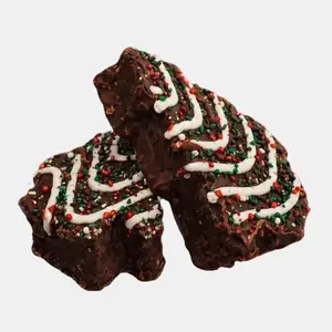 Freeze- Dried  2 CHOCOLATE Christmas Tree Cakes - Perfect Holiday Treat. Unique Snack. Crunchy perfection. Coffee Dipper