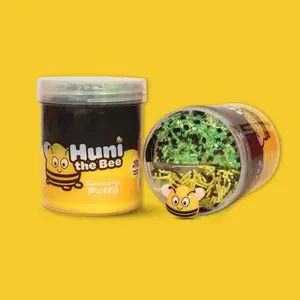Huni The Bee - Honey Scented - Sensory Putty - Scented Squishy Sensory Putty - Butterslime Texture for Anxiety, Focus, adhd, Stress Relief & Focus for All Ages - Ages 5+