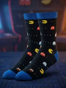 Funny Snakeskin Print Socks for Men & Women, Comfortable Breathable Mid-Calf Socks, Novelty Boat Socks for All Seasons, Student Wear