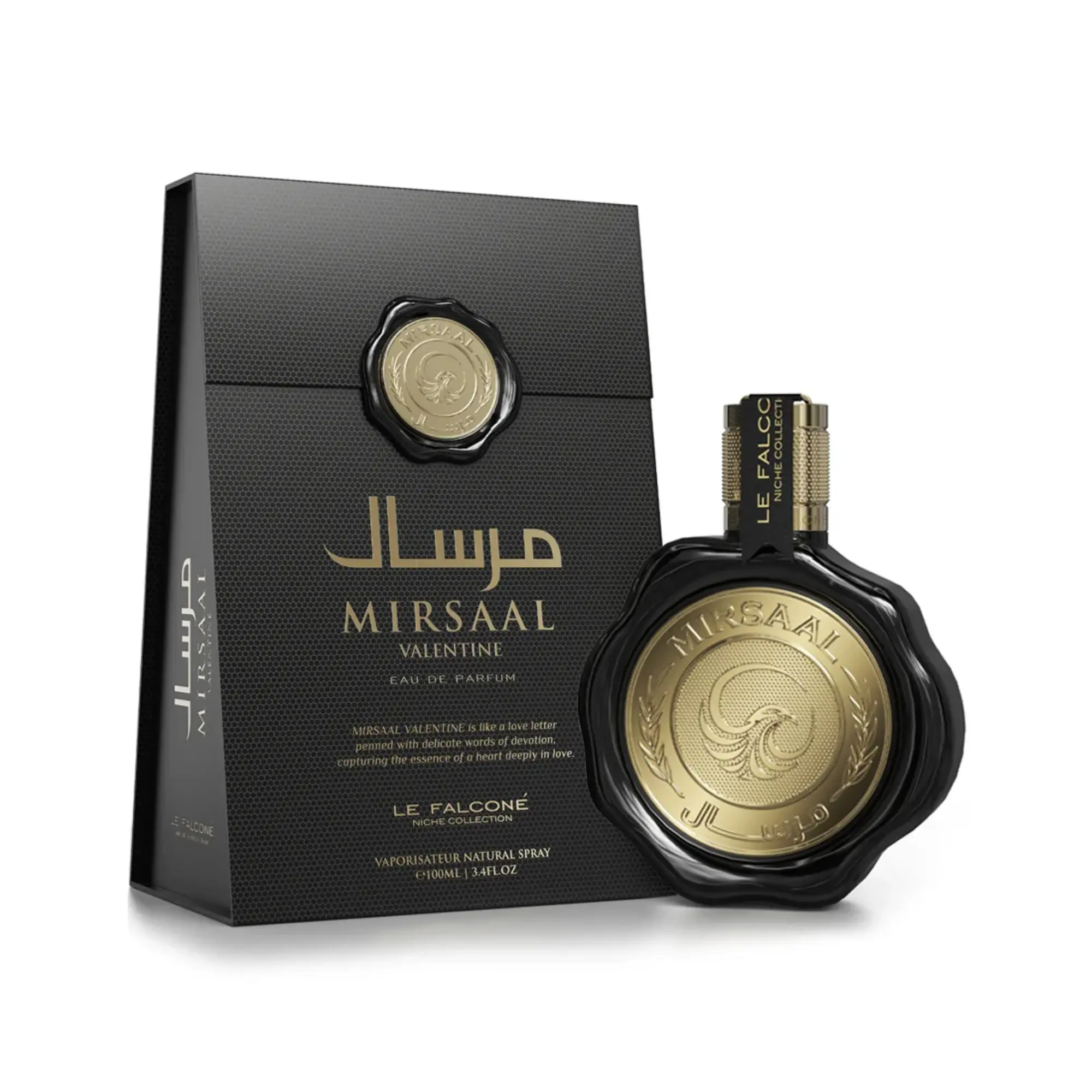 Mirsaal Valentine By Le Falcone Niche Collection Eau de Parfum Spray 3.4 oz