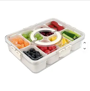 8 Compartment Snackle Box