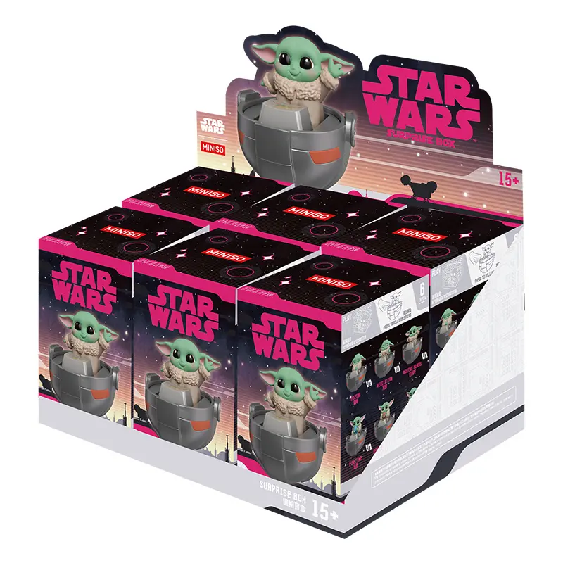 Star Wars Cute Grogu Keycap Blind Box Premium Decorative Keycap