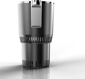 Smart Car Cup Warmer / Cooler - Heating and Cooling Car Cup Holder for Cold and Hot Drinks (Black)