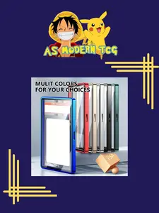 Magnetic Card Protector with Aluminum Alloy Frame (Different Colors)
