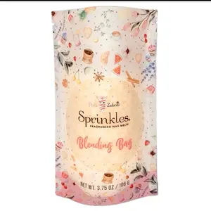 Pink zebra wax  sprinkles Candle Decor Freshener