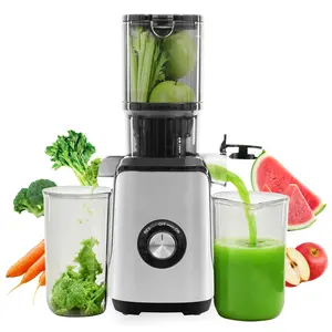 Cold Press Juicer, Masticating Juicer Machines with Wide Feed Chute, High Juice Yield and Easy to Clean for Whole Vegetables & Fruits Cold Press Juicer, Masticating Juicer Machines with Wide Feed Chute, High Juice Yield and Easy to Clean for Whole Vegetables & Fruits