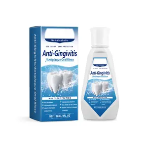 MultiShield Anti-Gingivitis Oral Rinse - Alcohol-Free, 120ml Daily Gentle Formula for Sensitive Teeth & Gum Health Purple Teeth Whitening Toothpaste