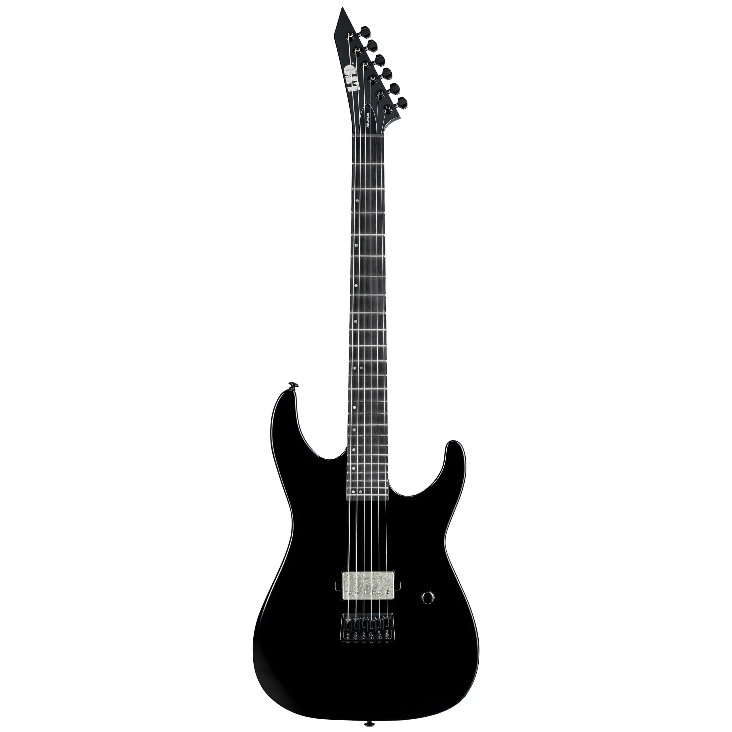 ESP LTD M-201B Baritone Electric Guitar - Black