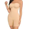 FeelinGirl  Strapless Shapewear Bodysuit Seamless Shaping Shortie with Removable  Womenswear Fabric Comfortable Christmas Style newarrivals SohoChic