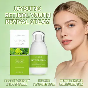 JAYSUING Retinol Cream | Retinol Hyaluronic Acid Firming Moisturizer, Gentle for Sensitive Skin, Anti-Wrinkle & Deep Hydrating
