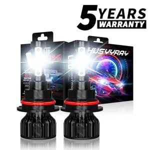 2X 9007/HB5 LED Headlight Bulbs Kit 6500K White Hi Lo Beam Light Super Bright Lightbulb 2X 9007/HB5 LED Headlight Bulbs Kit 6500K White Hi Lo Beam Light Super Bright Lightbulb