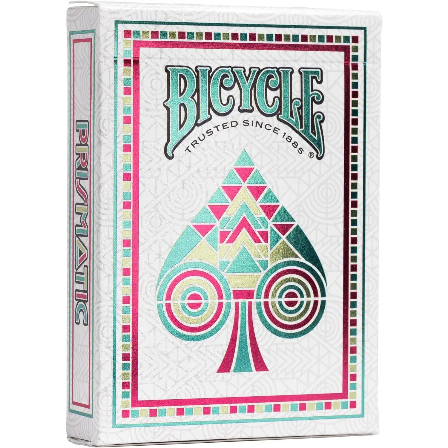 Bicycle Prismatic Playing Cards - Modern, Vibrant Design, Cold Foiling - Perfect for Card Games and Magic Tricks