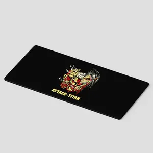 Titan Face Desk Mat AOT Attack on titan desk mat
