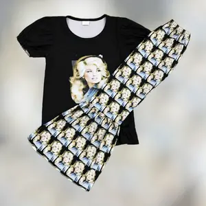 Dolly Black Pant Set