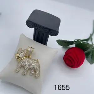 Rodriguezjewelry #1655 dog pendant