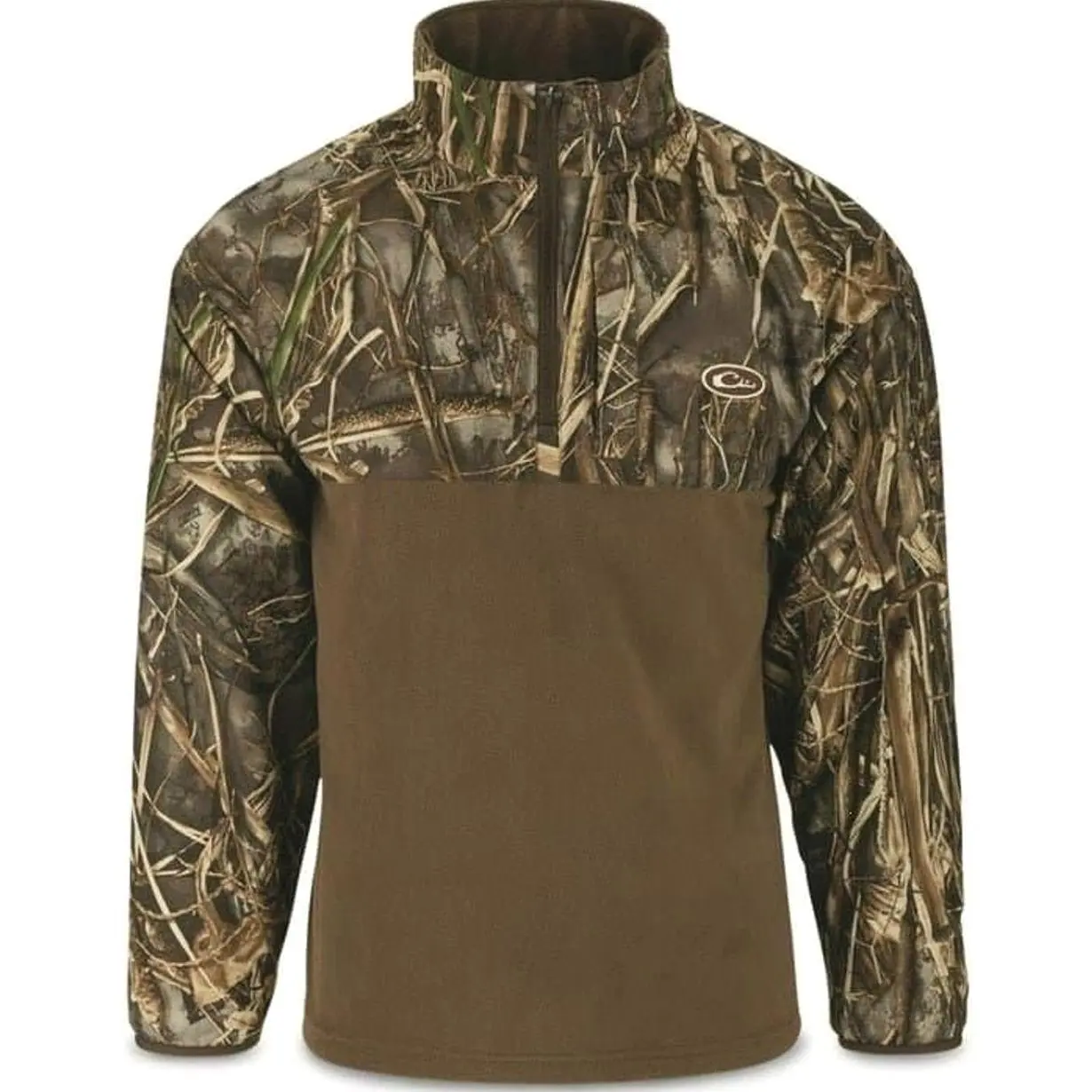 No chest pocket Quarter Zip Jacket Drake Pullover Sale Drake Waterfowl MST 1/4 Zip Refuge Eqwader Jacket