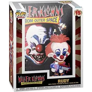Funko Killer Klowns from Outer Space Rudy Pop! Vinyl Collectible Figure in VHS Cover Display Case - Limited Edition Exclusive