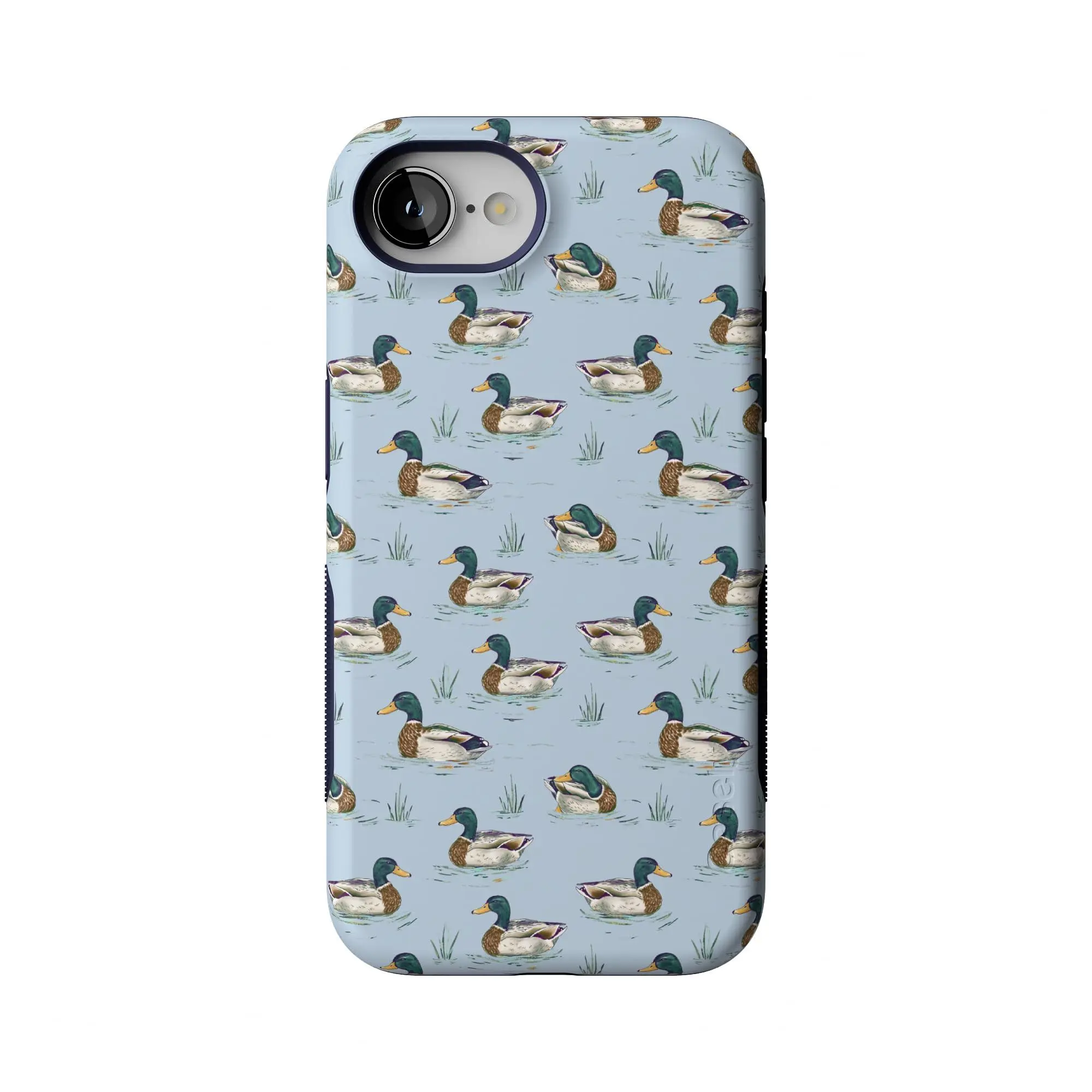 Casely iPhone 17e Case | The Boyfriend Collection | Blue Mallard & Co. | Bold Protective Design | Compatible with MagSafe