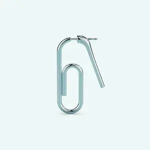 Mini Paper Clip Earring