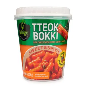 CJ Bibigo Tteokbokki Pouch Sweet & Spicy Flavor 125g