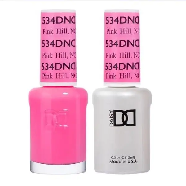 DND gel polish Pink Hill, NC #534