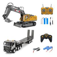 Remote control truck+Remote control excavator