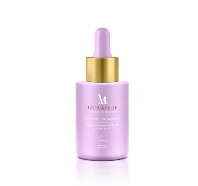 Latoua Mille-Firm Radiance Collagen Serum 30ml/1.0fl.oz-Enriched With Hyaluronic Acid + Multi-Peptide- keep the skin hydrated and improve firmness