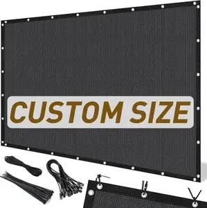 Artpuch 90% Sun Shade Cloth,  Pergola Shade Cover Canopy with Grommets, Sun Screen Fabric Tarp for Patio, Outdoor, Garden, Backyard