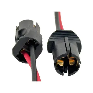 Rebaydo 2pcs T10 Wedge Socket with Wires
