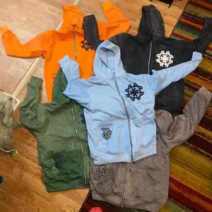 Trapraided Midpoint Double Zip Up