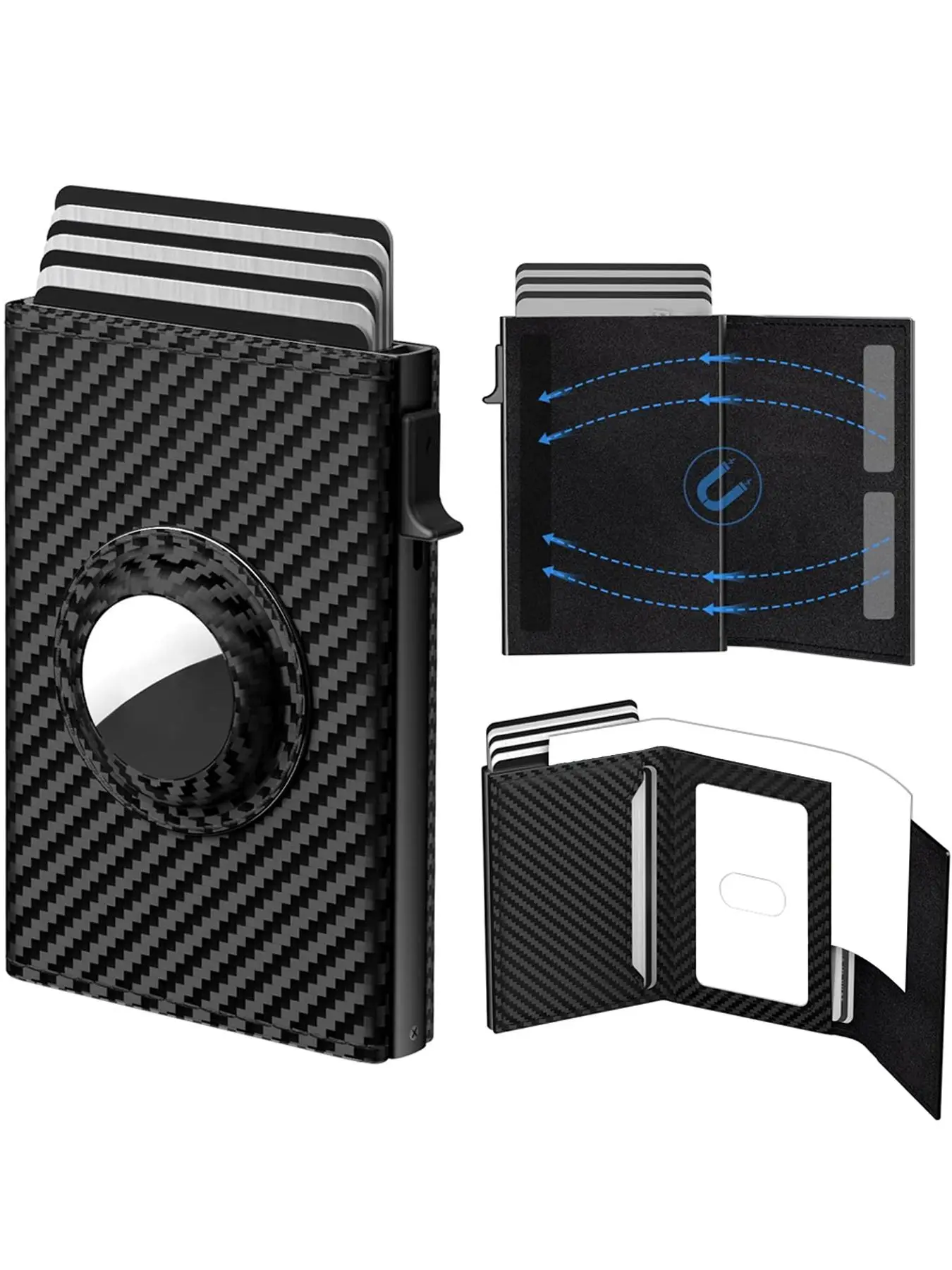 New Business Compact Trifold Summer 2025 Wallets for Men, with Card Slots, Compact Travel Purse, Rfid Blocking Card Holder, Men Wallet Card Holder, Mi