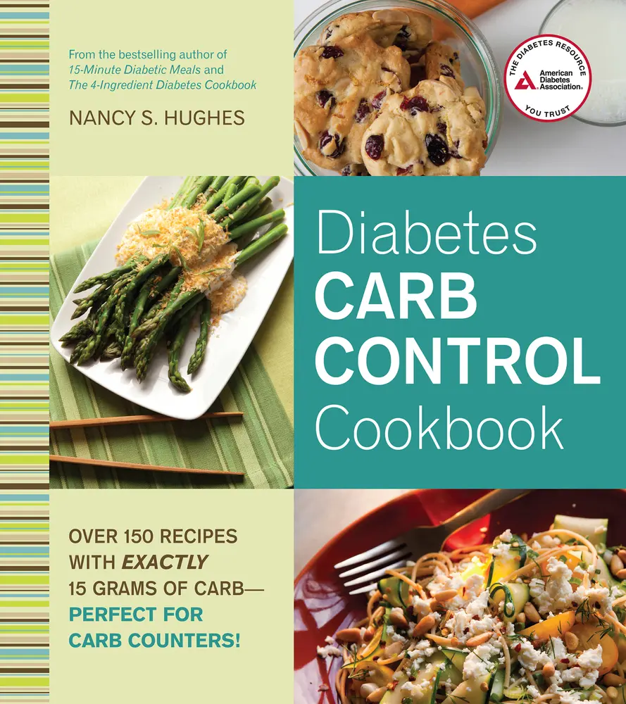 USED Book - Diabetes Carb Control Cookbook: Over 150 Recipes with Exactly 15 Grams of Carb - Perfect for Carb Counters! by Hughes, Nancy S. (Paperback) - english