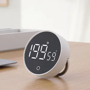 Multifunctional Timer for Kitchen, Kitchen Egg Timer, Fitness & Learning, Silent Adjustable Timer, Portable Design, Space-Saving Compact, Durable Modern Look