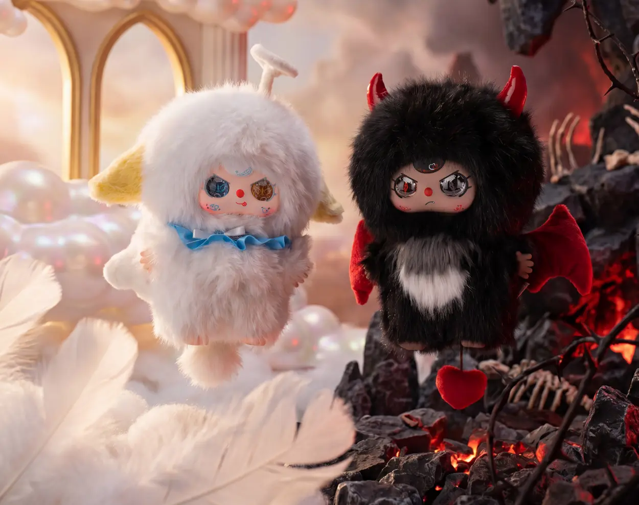 BaBy Three Angel and Demon 400% Limited Edition collectibles Plush Limited