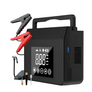 PASLDA Car Jump Starter 2026 & Air Pump 4000A 150PSI Power Bank LED Light 15000mAh Battery Pack Smart Cordless Inflator with LCD Display for Autos & Vehicles