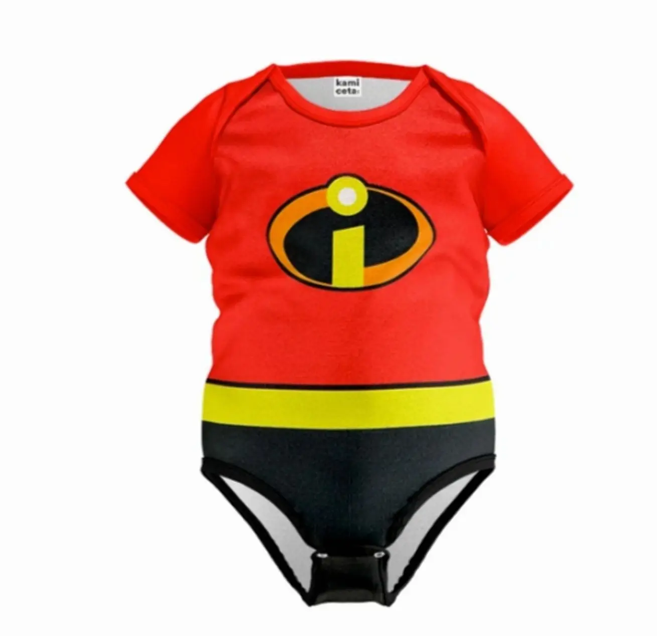 Jack Jack Incredibles Baby Bodysuit, Superhero Infant Costume Onesie, Cute Newborn Character Outfit, Baby Shower Gift E54