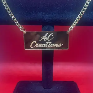 Custom Name Necklace (Send name via Direct Message)