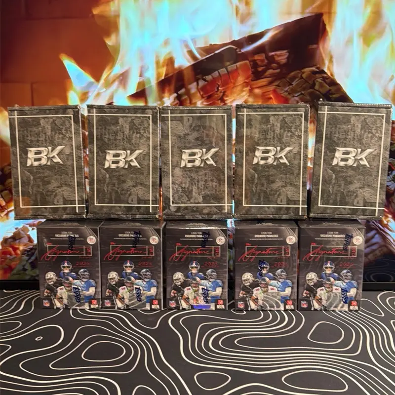 Break 482 10 Box Break - 5x 2025 Topps Signature Football Blasters + 5x BK Repacks PYT Break