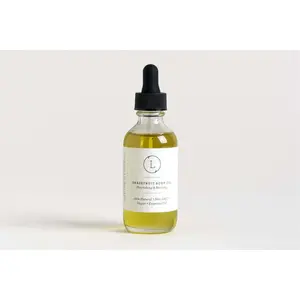 Natural Body Oil, Grapefruit Moisturizing Body Oil