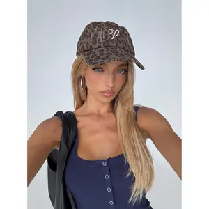 Refinery Distressed Cap Leopard / Pink